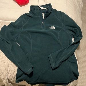 The North Face 1/4 Zip Fleece Pullover sz S